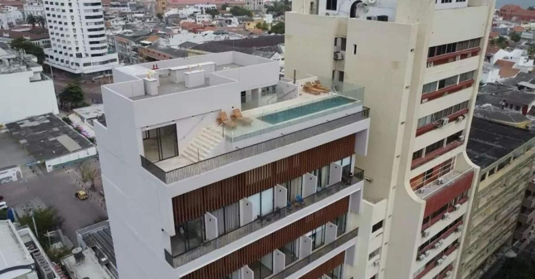 Skyline Loft - Rooftop Pool - Old Cartagena