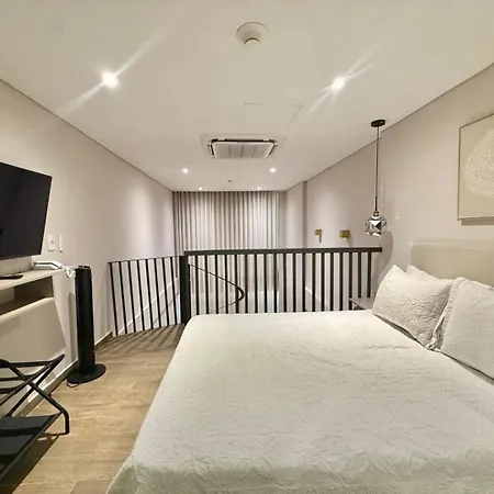 Skyline Loft - Rooftop Pool - Old Apartamento Cartagena