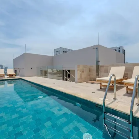 Skyline Loft - Rooftop Pool - Old Cartagena