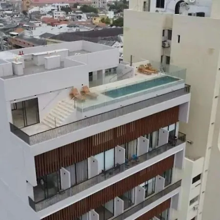 Skyline Loft - Rooftop Pool - Old Cartagena
